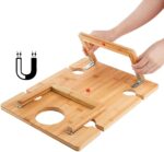 Bed Lap Tray Table with Foldable Legs, Multipurpose Lap Tray & Standing Desk For Picnic Breakfast In Bed Sofa Eating Platters Working, Serving Drawing Laptop Stand & Snack Tray