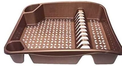 WHITEFURZE Rose Gold Large Dish Drainer