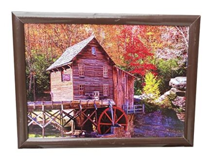HOMION Jungle hut Cushioned Bean Bag laptray Home Laptop Tray Drinks Food Breakfast Lap Tray